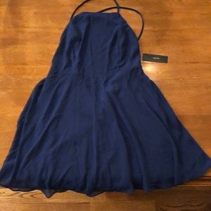 Blue dress